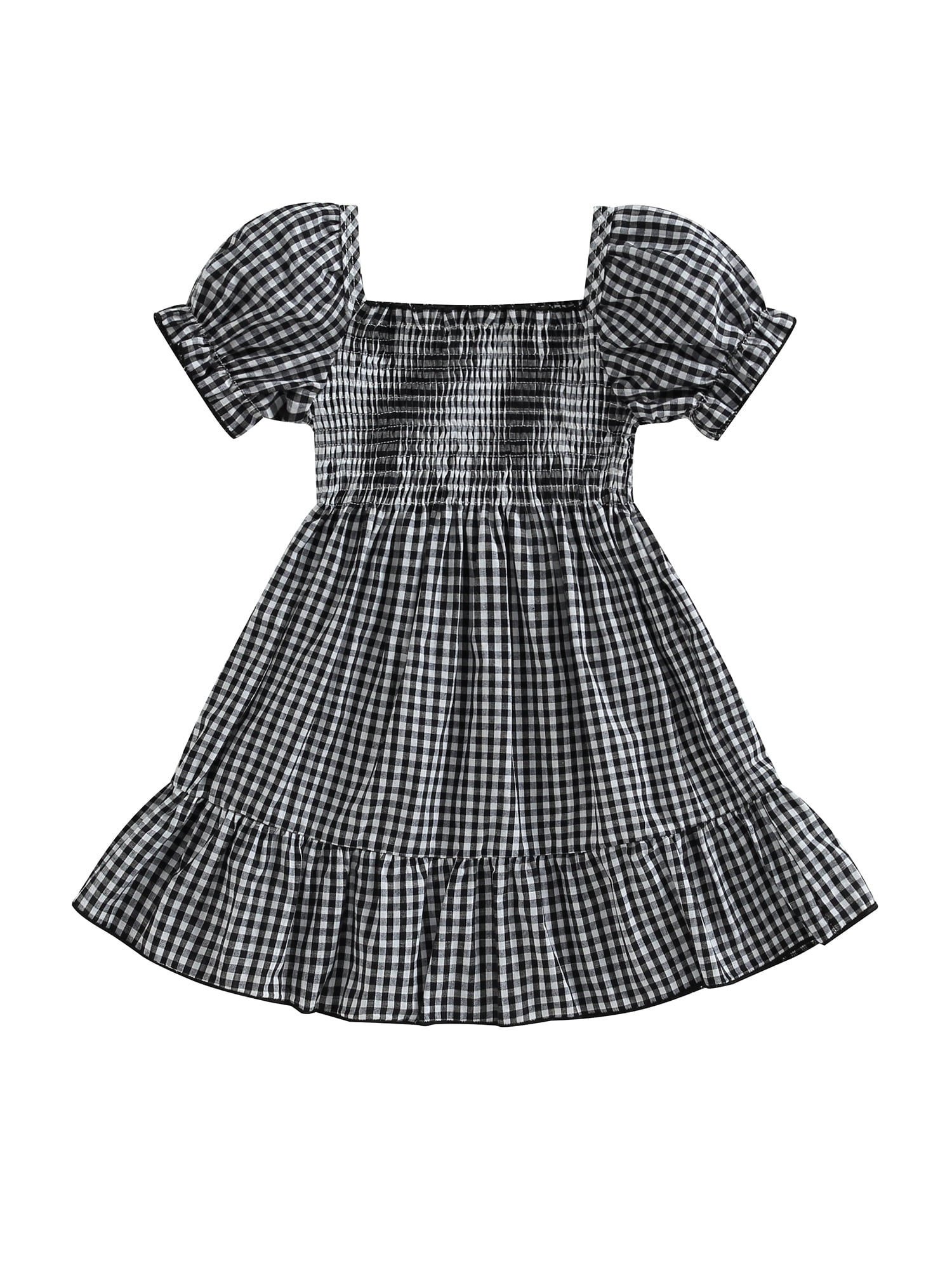 Summer Full Sleeves Casual Dress With Tights For Baby Girls