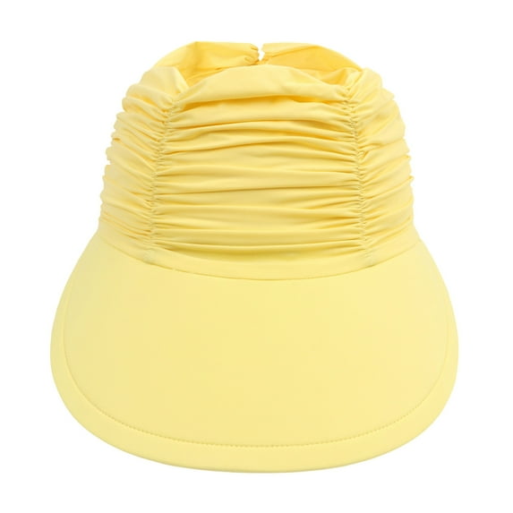 Suealasg Women's Sun Visor Hats UV Protection Top Hats Wide Brim Beach Caps for Sports Golf Hiking