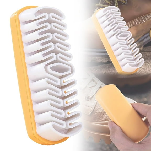 Suede Brush for Shoes 2026 New Nubuck Brush Suede Eraser Suede Shoe Brush Suede Shoe Cleaner Suede Shoe Brush and Eraser, 2-in-1 Suede Cleaner with Soft Rubber Brush Head