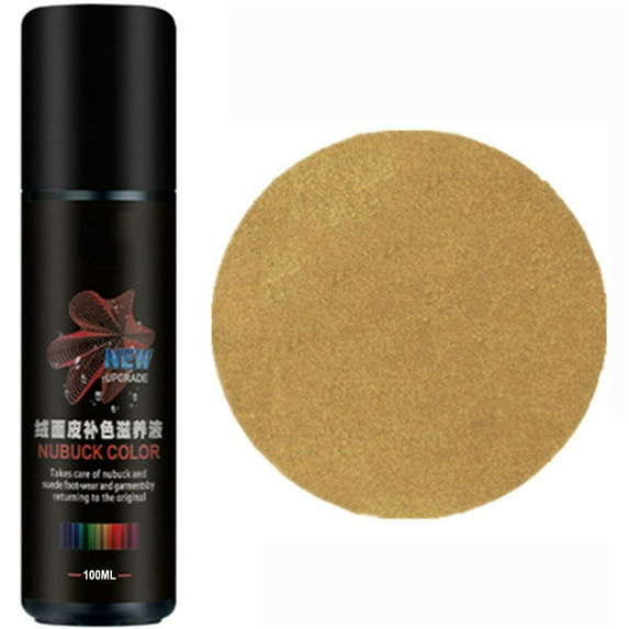 Suede & Nubuck Color Restorer Spray for Shoes, Boots, Jackets & Accessories - 75ml with Easy Applicator for Leather & Fabric Restoration