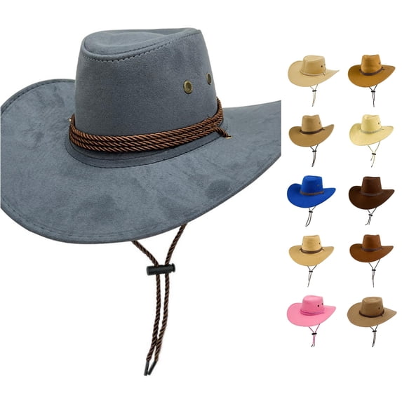 " Suede Cowboy Hat British Style Western Rancher Hat for Unisex" Party Cowboy Hats Calvary Hat Cowboy Vest for Men Hat Stretcher for Men Cowboy Hat Who Took The Farmers Hat Girls Cowboy Hat Teal High