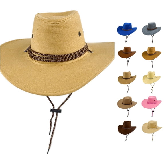 " Suede Cowboy Hat British Style Western Rancher Hat for Unisex" Party Cowboy Hats Calvary Hat Cowboy Vest for Men Hat Stretcher for Men Cowboy Hat Who Took The Farmers Hat Girls Cowboy Hat Teal High
