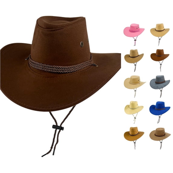 " Suede Cowboy Hat British Style Western Rancher Hat for Unisex" Party Cowboy Hats Calvary Hat Cowboy Vest for Men Hat Stretcher for Men Cowboy Hat Who Took The Farmers Hat Girls Cowboy Hat Teal High