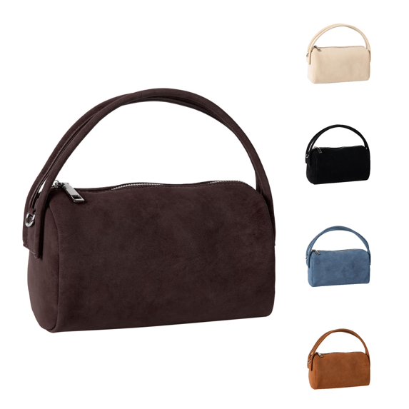 Suede Crossbody Purses For Women Small Shoulder Bag With Adjustable Strap And Crossbody Bag