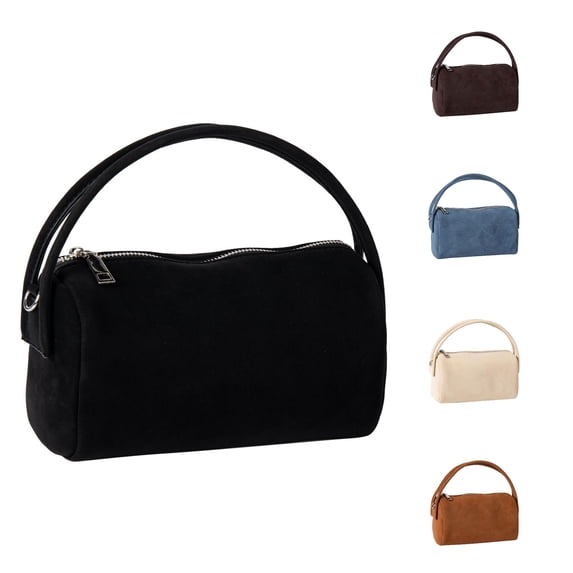 Suede Crossbody Purses For Women Small Shoulder Bag With Adjustable Strap And Crossbody Bag