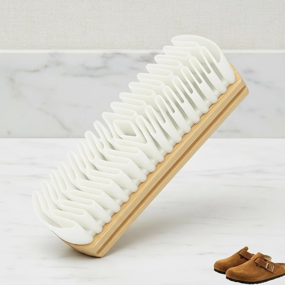 Suede Eraser & Brush for Shoes, Magic Rubber Shoe Brush Cleaner for Suede Shoe, Bags, Jacket Care
