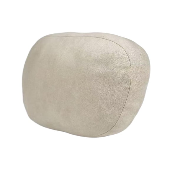 Suede Fabric Car Headrest Pillow for All Seasons: Protect Neck, Relax Muscles, Improve Posture and Reduce Fatigue