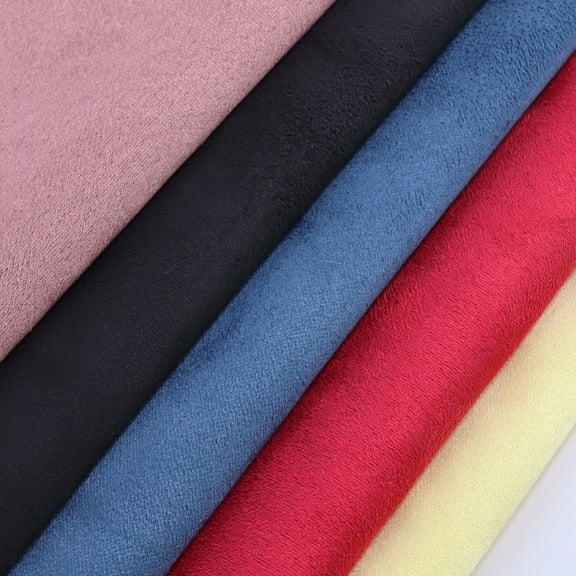 Suede Fabric Upholstery 100% Polyester by the Yard for Car Headliner, Boats, Home Automobiles Décor&DIY Sewing