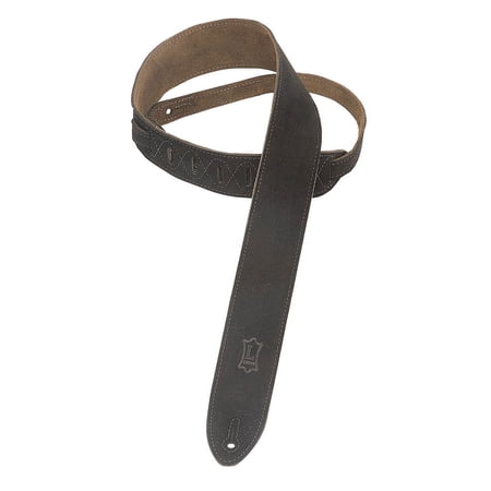 Suede Guitar Strap - Black