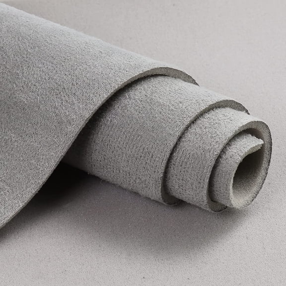 Suede Headliner Fabric with Foam Backing Material - 60"×144" Cars Micro-Suede Roof Headliner Fabric for Automotive/Home Repair/Replacement/DIY - Grey