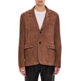 thumbnail image 1 of Paul Smith Man Suede Jacket Brown Sizes standard XXXS-7XL, 1 of 4