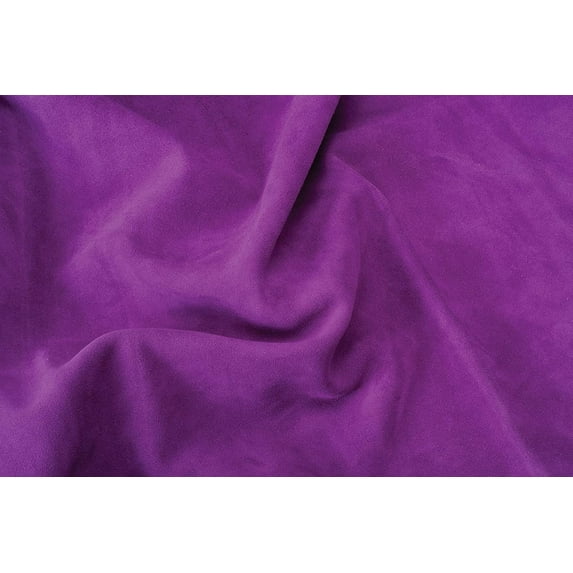 Suede Leather Cowhide,Purple