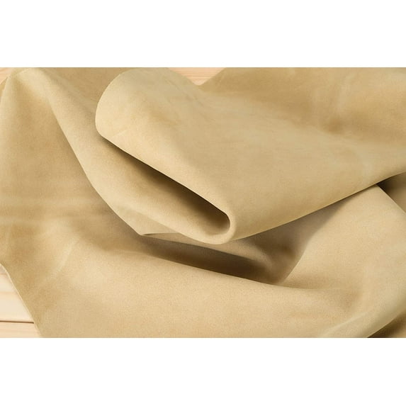 Suede Leather Cowhide, Sand