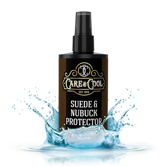Suede & Nubuck Protector Spray (8 oz), Water-repellent and Stain Repellent for Shoes, Boots, Leather, Canvas, & Gore-Tex