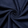 thumbnail image 1 of Suede Scuba Double Knit Faux Leather Polyester 60" Fabric By The Yard - Navy Blue (10 Yards), 1 of 2