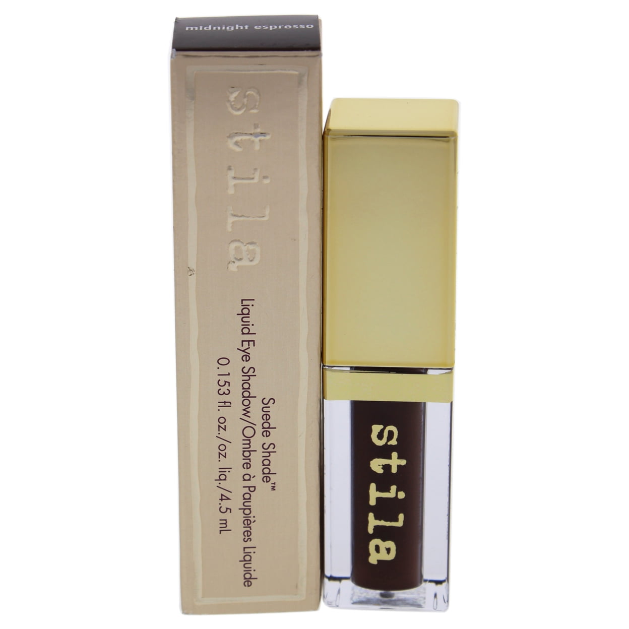 Suede Shade Liquid Eyeshadow - Midnight Espresso by Stila for Women - 0.153 oz Eye Shadow