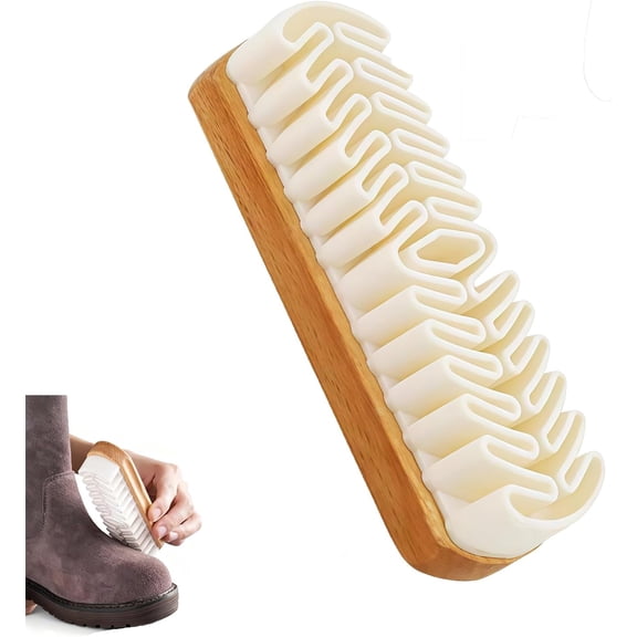 Suede Shoe Brush, 2025 New Rubber Shoe Brush Suede Eraser Shoe Cleaner Magic Rubber Lazy Shoe Brushes for Cleaning(1PCS)