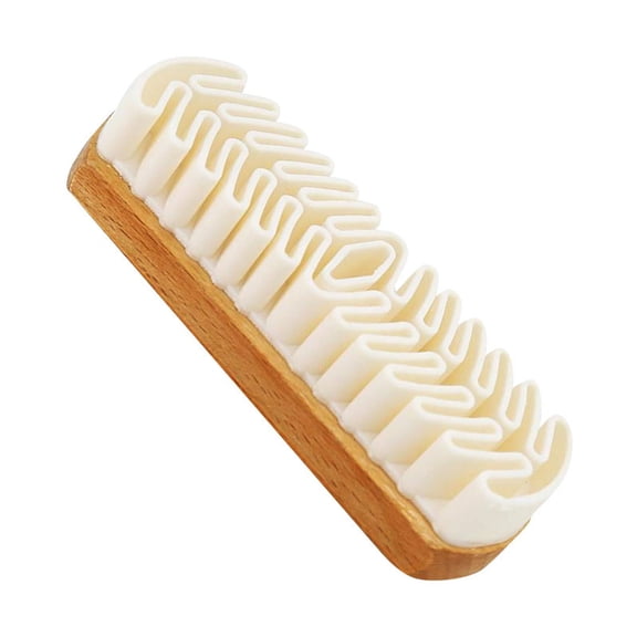 Stain Eraser 2025 New Suede Brush and Eraser Suede Shoe Brush and Eraser Soft Suede Shoe Brush Cleaner Suede Cleaning Brush for Shoes Bags Jacket Purse Sofa with Wooden Handle