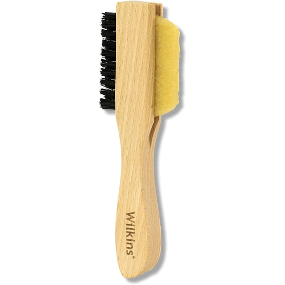 Suede Shoe Cleaner Brush - Yellow Rubber Suede Eraser with Soft Bristle Brush for Suede Cleaner and Nubuck Brush