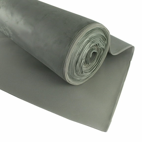 Suede Style Headliner Lining Perfect for Cars Decor or Replace Material Pad 60" Width Grey