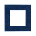 thumbnail image 1 of Suede Texture Photo Mat - Navy Blue 20x20 for 16x16 Photos - Fits 20x20 Frame, 1 of 4