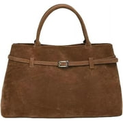 MBLEGEND Suede Tote Bag Women Y2K Underarm Shoulder Bag Retro Vintage Top-handle Purse Satchels Work Bag 2024 Fall