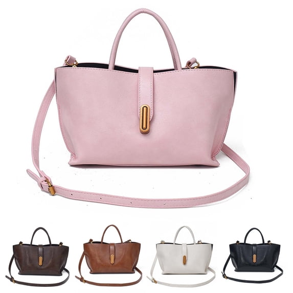 Suede Tote Bags for Women Retro Top-Handle Crossbody Shoulder Bag Handbags Purses Satchel for Travel Work