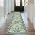 thumbnail image 1 of Suelur Runner Rug for Hallways 2.6x14 Long Non-Slip Washable Kitchen Runner Vintage Boho Runner Printed Rug with Non-Shedding Soft Medallion Floor Carpet Runner for Laundry Bedroom Entryway, 1 of 8