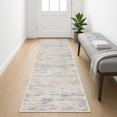 thumbnail image 1 of Suelur Abstract Runner Rug for Hallways 2x5 Runners Super Soft Non Slip Kitchen Rugs Abstract Washable Rug Runner for Entryway Bedroom Indoor, Gray/Beige/Neutral/Multi, 1 of 9