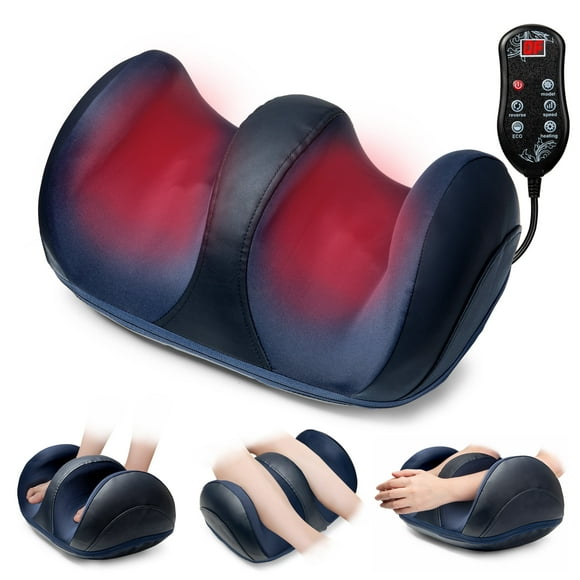 Suerbeaty Foot Massager with Heat, Foot Massage and Calf Massage, Deep Kneading Massage, Suitable for Home and Office, Holiday Gifts