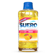 Suero Repone Electrolyte Liquid Solution with Zinc Mango Flavor for Adults and Children, 33.8 fl oz