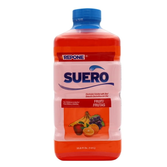Suero Repone Fruit Flavored Electrolyte Drink, 1 Liter