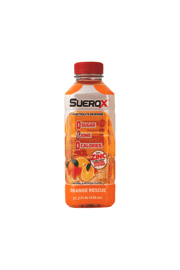 Orange Rescue Electrolyte Beverage 21.3 oz, 1 Count Regular Size