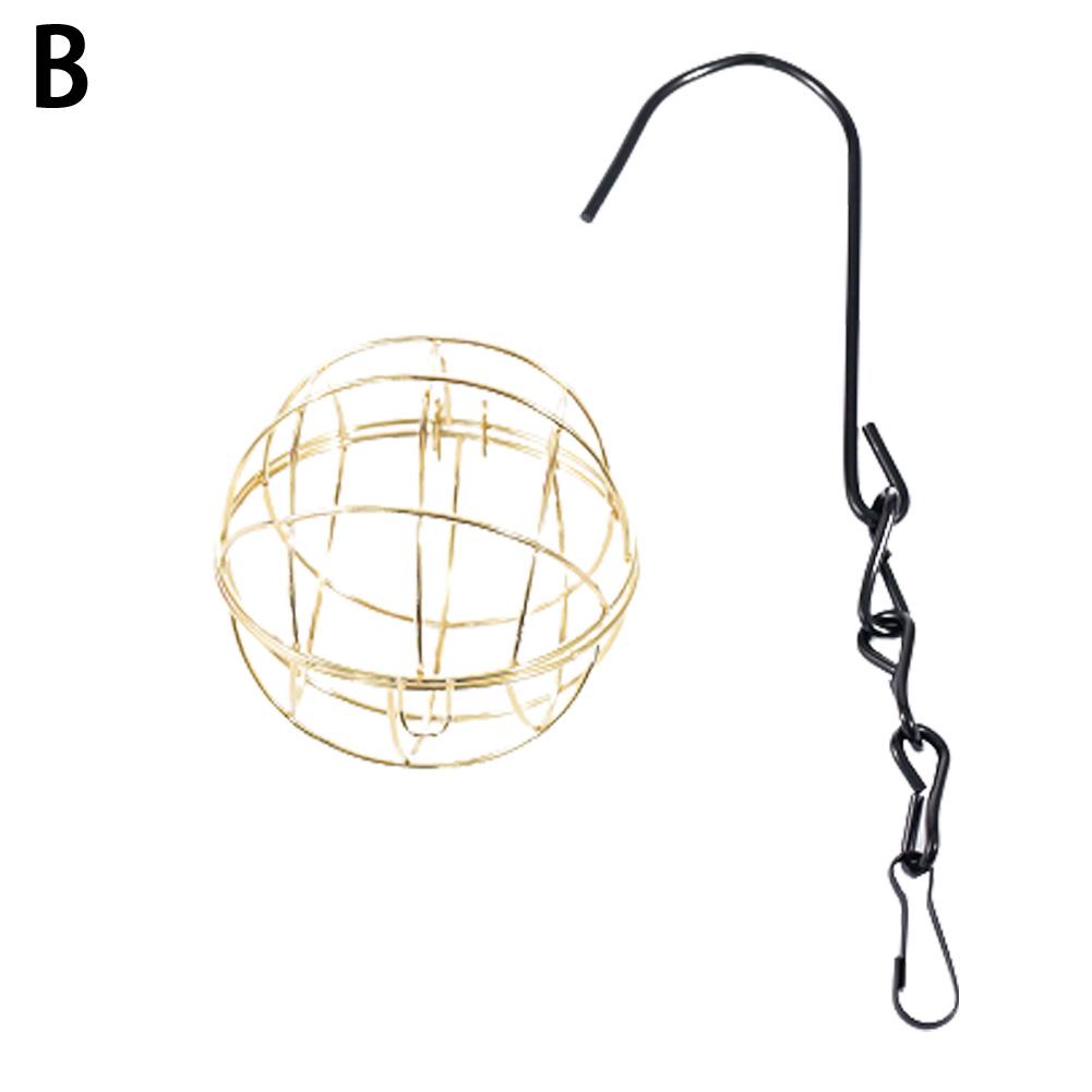 Suet Ball Feeder Bird Suet Balls Holder Bird Feeding Bird Metal Of