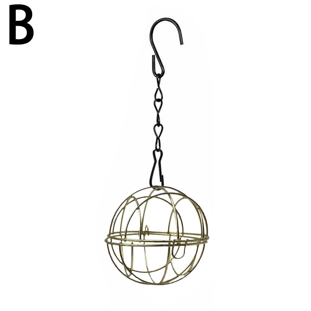 Suet Ball Feeder Bird Suet Balls Holder Bird Feeding Set Of 4 Metal