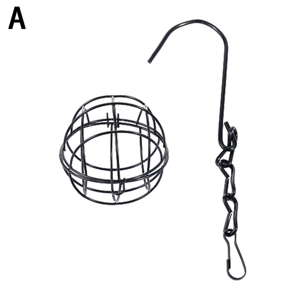 Suet Ball Feeder Bird Suet Balls Holder Bird Feeding Set Of 4 Metal Bird Feeder{ W7O5