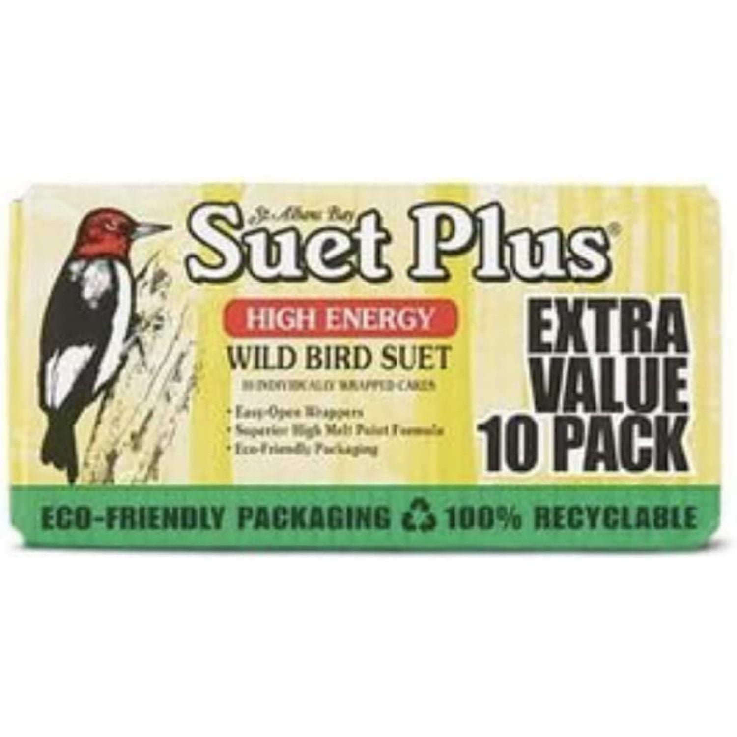 Suet Plus Extra Value Pack Wild pp Suet 20 Suet Cakes (2 Boxes of 10