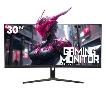 Suevery 30" Ultrawide Curved Gaming Monitor 200Hz WFHD 2560 *1080P 1500R HDMI/DP Black