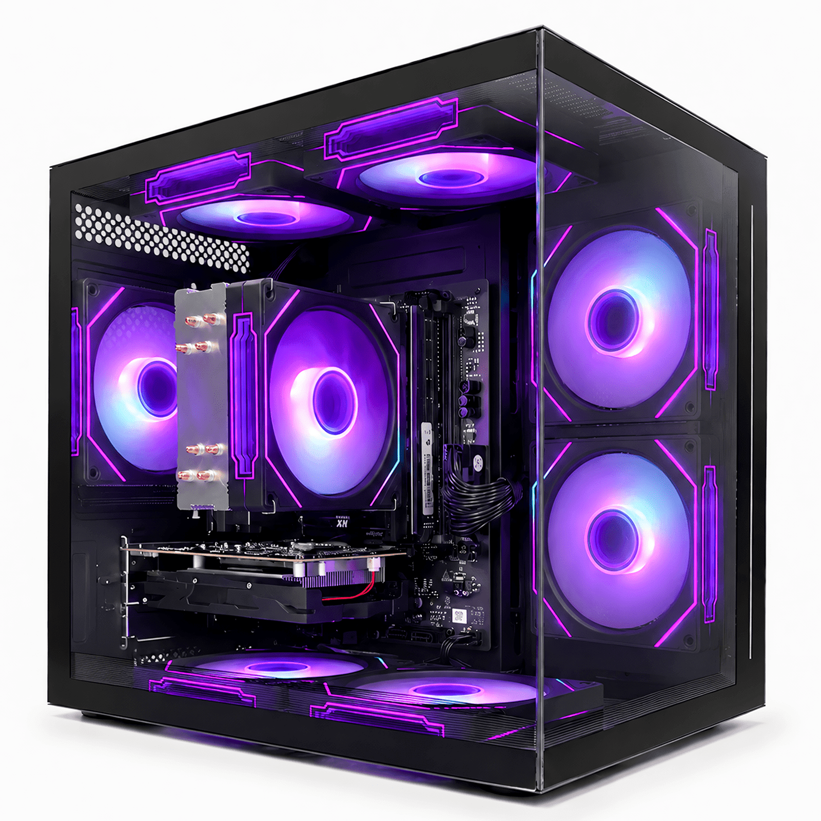Suevery Gaming PC Desktop, AMD Ryzen 5 5600GT, 16GB DDR4 RAM