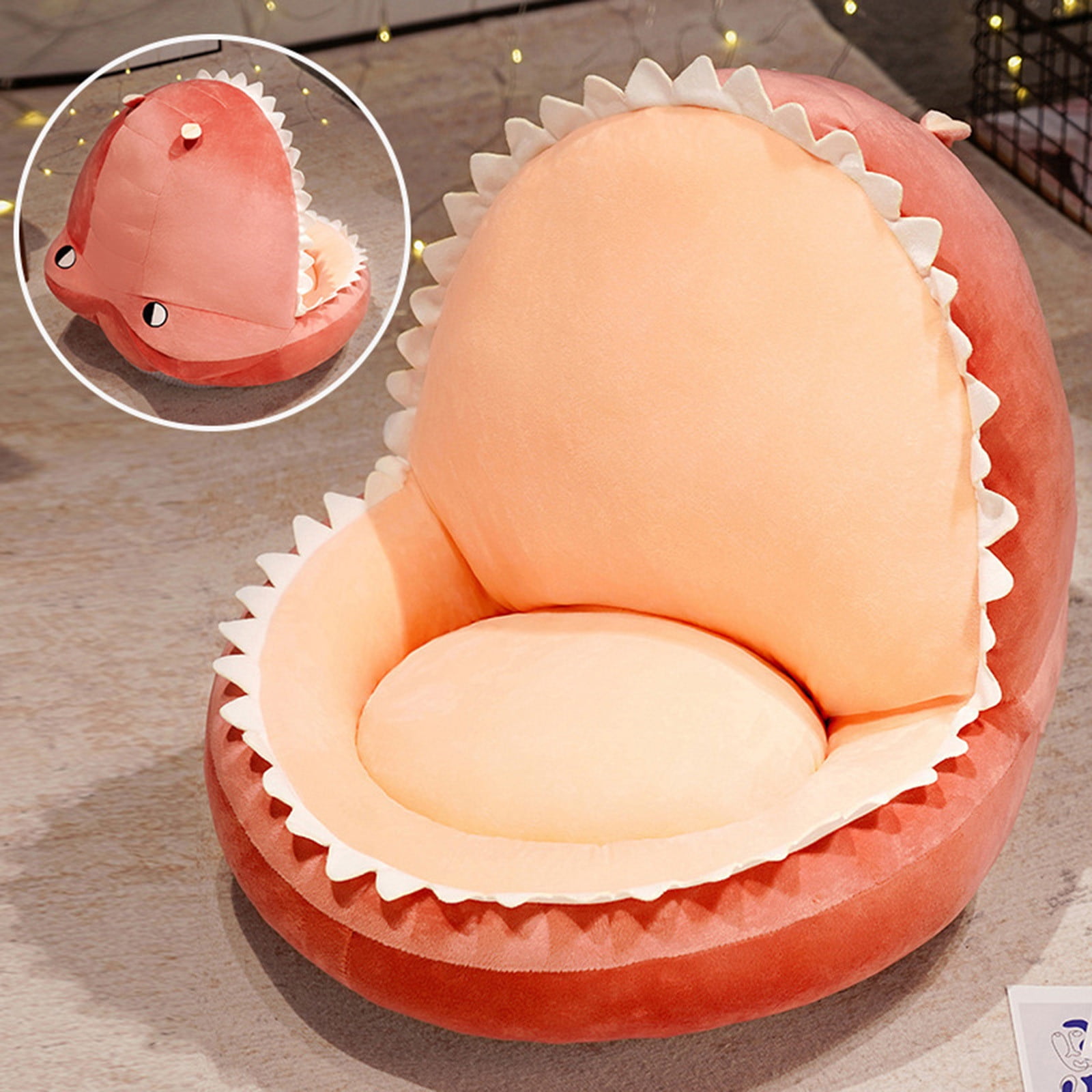 Sueyeuwdi Seat Cushion Chair Cushions Cartoon Seat Cushion Backrest Waist Cushion Chair Cushion Window Cushion Lazy Futon Children S Sofa Doll Room Decor 25 20 7cm Walmart