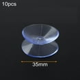 thumbnail image 1 of Sufanic 10PCS Double Sided Suction Cups Compatible with Glass Table Top, to Keep the Glass Table Top from Sliding, Window Hanger Suction Cup 0.8/1.2/1.4inch, 1 of 5