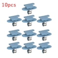 thumbnail image 1 of Sufanic 10Pcs Tailgate Boot Pillar Interior Trim Panel Plastic Clips Blue For Vauxhall Opel, 1 of 7