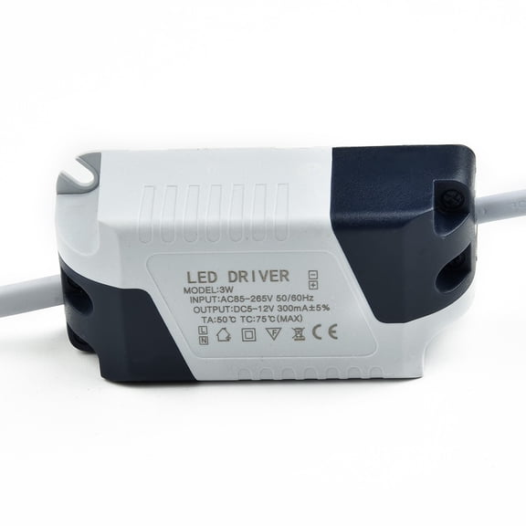 Sufanic AC-DC Transformator LED Light Lamp Driver Netzteil 1-3W/4-7W/8-12W/12-18W 300mA