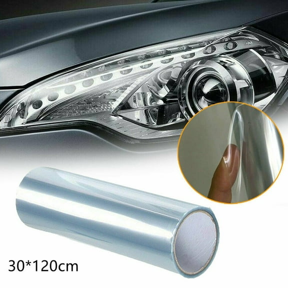 Sufanic Car Clear Headlight protector Film Bumper Lamp Protection Wrap Sticker,12x48inch