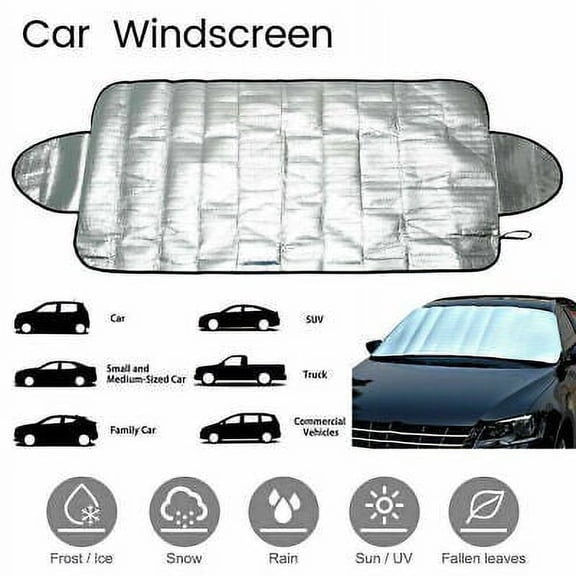 Sufanic Car Windscreen Windshield Frost Cover Ice Snow Shield Front Protector