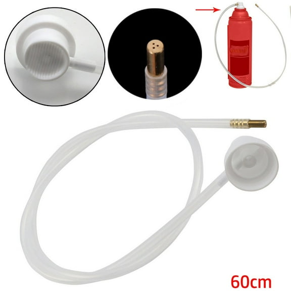 Sufanic Fluid Film Nozzle Extension Hose Fit For Aerosol Cans Spray 60Cm