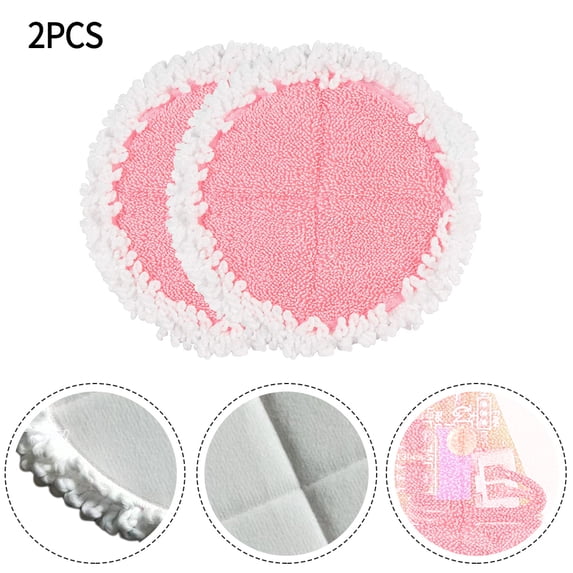 Sufanic For VMAI Electric Mop Pads Cleaning Pads for G700 & P700 Cordless Electric Mop,Pack of 2