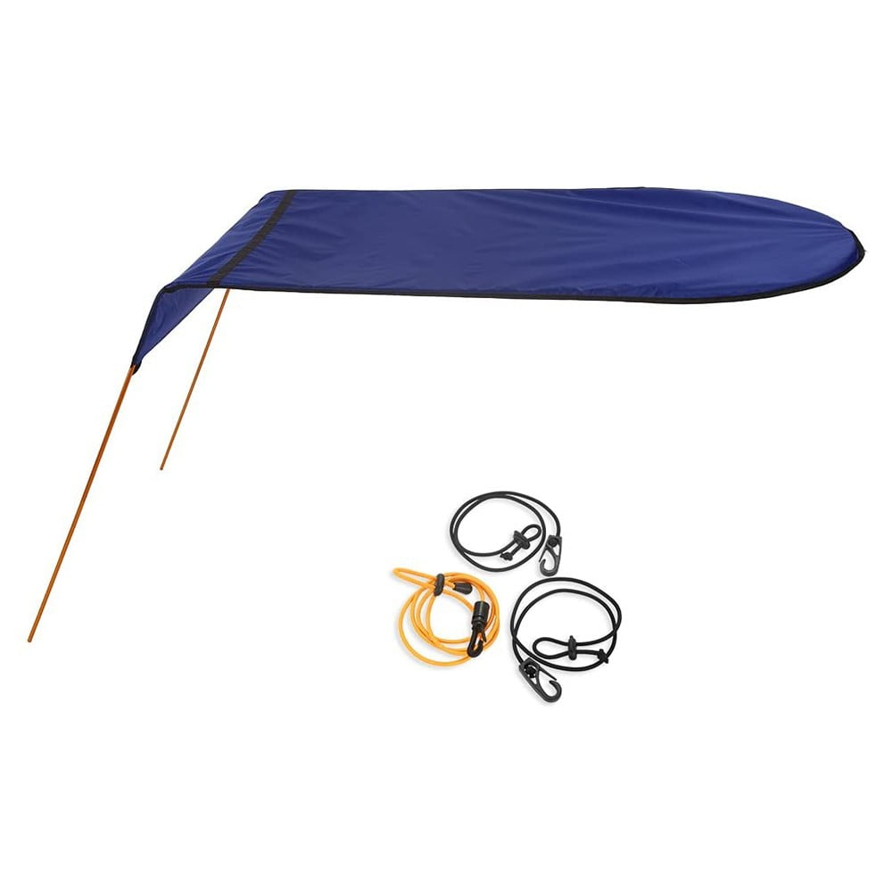 Sufanic Kayak Boat Canoe Sun Shade Canopy for Single Person,50x44inch,Dark Blue