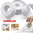 thumbnail image 1 of Sufanic Sealing Strip Bath Shower Sink Basin Edge Sealant Tape,6.56Ftx22mm, 1 of 9