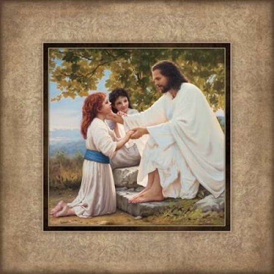 Suffer the Children Canvas Art - Mark Missman (24 x 24)
